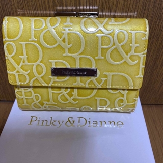 ピンキーアンドダイアン(Pinky&Dianne)のPinky&dianne二つ折り財布イエロー💛(財布)