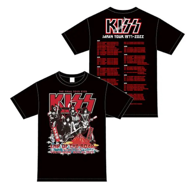 KISS  2022年 東京ドーム公演 Tシャツ　Mサイズ