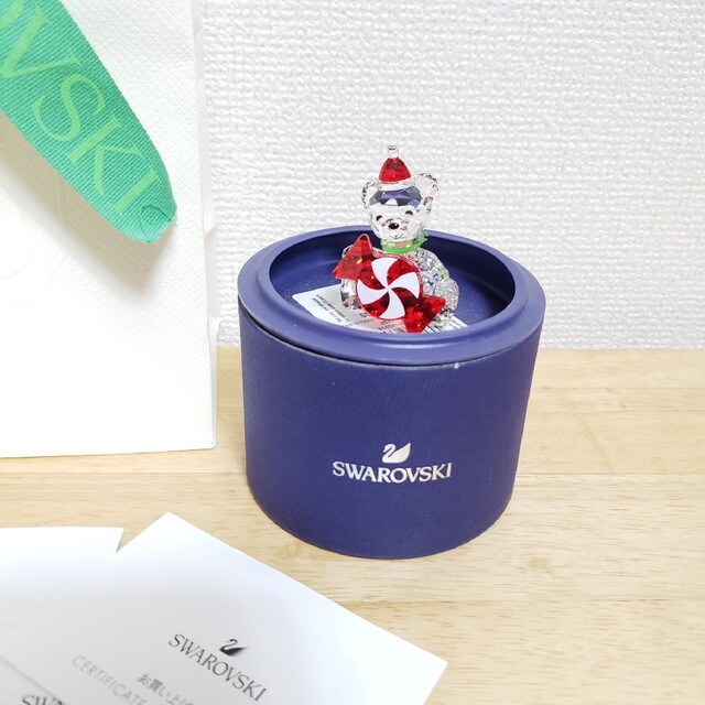 新品未使用 SWAROVSKI クリスマスベアー 2021