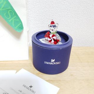 新品未使用 SWAROVSKI クリスマスベアー 2021