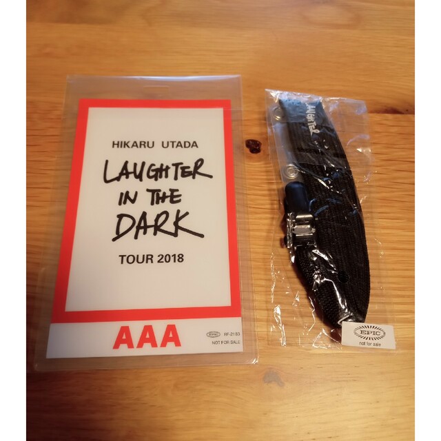 SONY(ソニー)の宇多田ヒカル Laughter in the Dark 　ストラップ　パス エンタメ/ホビーのDVD/ブルーレイ(ミュージック)の商品写真