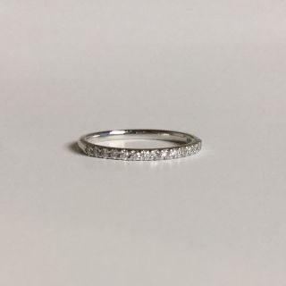 PT950 ダイヤモンド ピンキーリングD 約 0.15ct