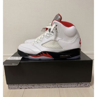 ナイキ(NIKE)の28.0 NIKE AIR JORDAN 5 Fire Red ファイアレッド(スニーカー)