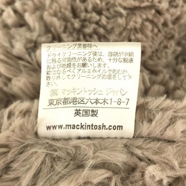 ドライクリーニング済　マッキントッシュ ボア　キルティングコート　36