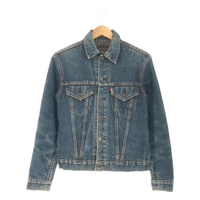 LEVI'S / リーバイス | 1960s～ 70505-0317 BIG E 刻印521 Vintage Denim Jacket ブランケット付き ヴィンテージ 濃紺 デニム トラッカー ジャケット | ‐ | インディゴ | メンズ