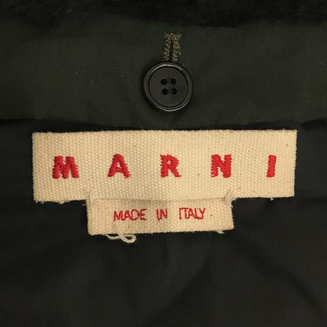 MARNI - MARNI / マルニ | 異素材 ウール切替 レザー パイピング MARNI - MARNI / マルニ | 異素材 ウール切替 レザー パイピング