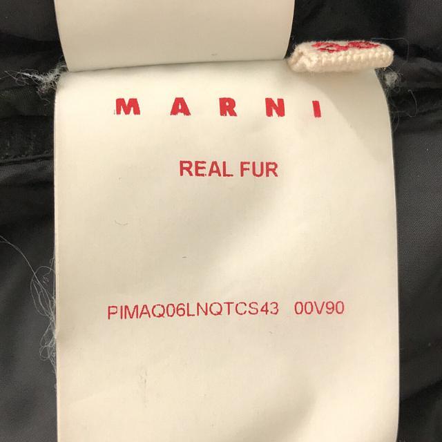 MARNI - MARNI / マルニ | 異素材 ウール切替 レザー パイピング MARNI - MARNI / マルニ | 異素材 ウール切替 レザー パイピング