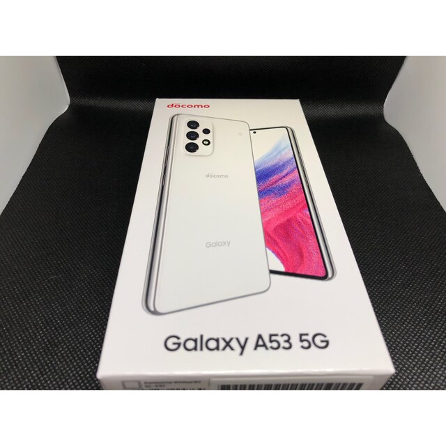 Galaxy(ギャラクシー)のSAMSUNG Galaxy A53 5G SC-53C オーサムホワイト スマホ/家電/カメラのスマートフォン/携帯電話(スマートフォン本体)の商品写真