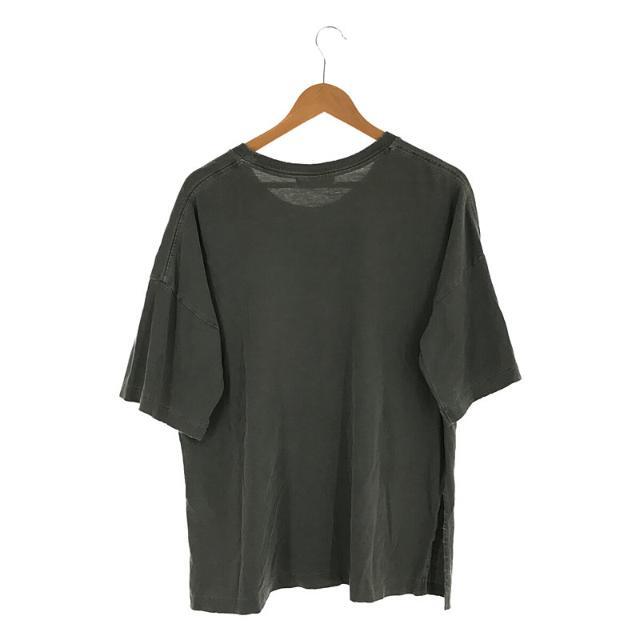 Plage(プラージュ)のPlage / プラージュ | 2020AW | CO/CU 5ブソデTシャツ ダメージ加工ビッグTシャツ | グレー | レディース レディースのトップス(Tシャツ(半袖/袖なし))の商品写真