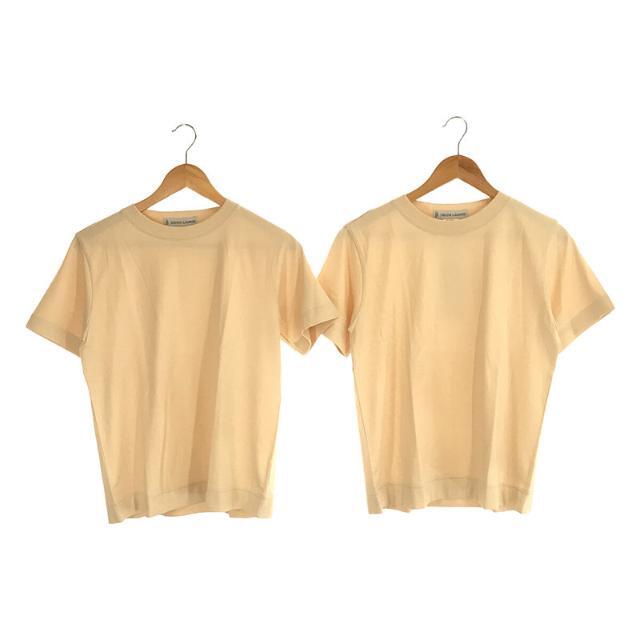 レディース【新品】  UNION LAUNCH / ユニオンランチ | Crew Neck Pack Tee コットン クルーネック パック Tシャツ バッグ付き | XS | ベージュ | レディース