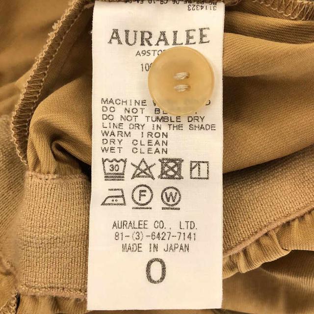 AURALEE / オーラリー | WASHED CAVALRY TWILL JUMPSUIT - BEIGE キャバリーツイル  ウォッシュドキャバリーツイルジャンプスーツ | 0 | ベージュ | レディース