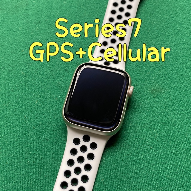 Apple Watch Series7 スターライト 45mm アップルウォッチメンズ