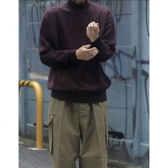 珍しい 1LDK サイズ1 knit mock vintage cashmere HERILL - SELECT