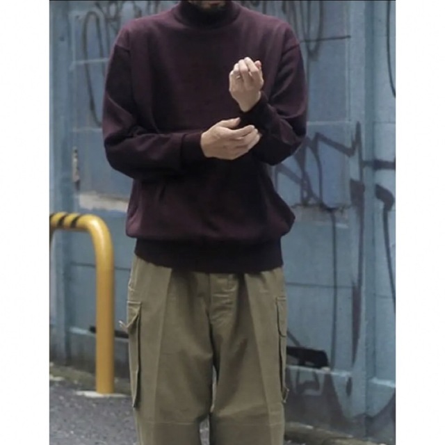 メンズHERILL cashmere vintage mock knit サイズ1