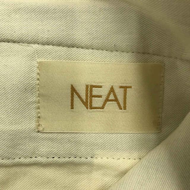 NEAT / ニート | Cotton Kersey WIDE コットンカルゼ ワイドパンツ | 46 | ブラック | メンズ