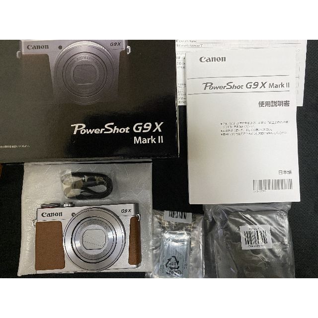 Canon(キヤノン)のCanon PowerShot G9X Mark II スマホ/家電/カメラのカメラ(コンパクトデジタルカメラ)の商品写真