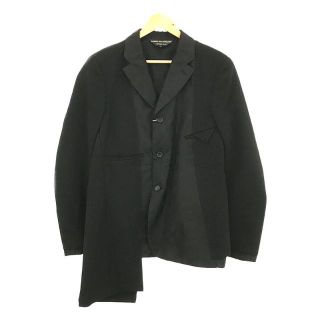 コムデギャルソンオムプリュス(COMME des GARCONS HOMME PLUS)の【新品】  COMME des GARCONS HOMME PLUS / コムデギャルソンオムプリュス | AD2021 2021AW | ドットデザイン 異素材 切替 ジャケット | M | ブラック | メンズ(その他)