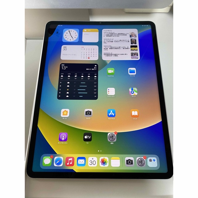 iPad(アイパッド)のiPad pro 12.9 第5世代 256GB Wi-Fi 中古 ジャンク スマホ/家電/カメラのPC/タブレット(タブレット)の商品写真