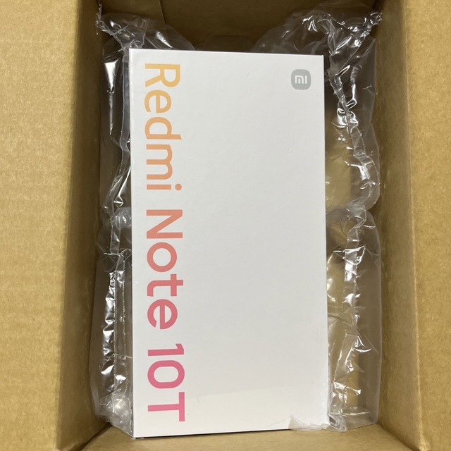 【新品未開封】Redmi Note 10T ブルー　シュリンク付き