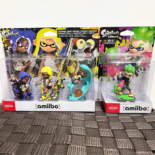 ゲームamiiboスプラトゥーン3 トリプルセット＋スプラトゥーン2 ボーイ　初期化済