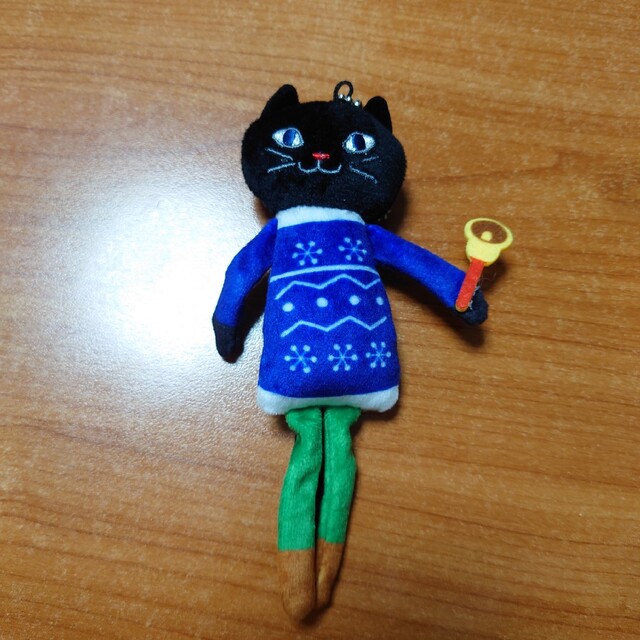 KALDI(カルディ)のくたくたネコ クリスマス エンタメ/ホビーのおもちゃ/ぬいぐるみ(ぬいぐるみ)の商品写真