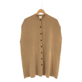 ロク(6 (ROKU))の6(ROKU) / ロク | COTTON WOOL KNIT PONCHO コットン ウール ニット ノースリーブ ポンチョ | ベージュ | レディース(ニット/セーター)