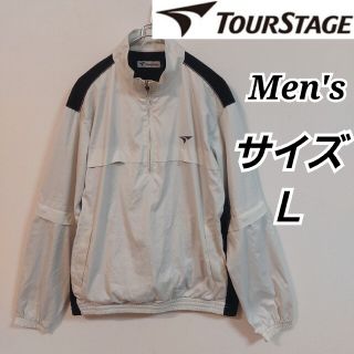 ツアーステージ(TOURSTAGE)の【TOURSTAGE】２WAYナイロンブルゾン/ゴルフウェア/メンズＬ(ウエア)