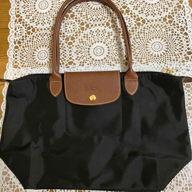 LONGCHAMP(ロンシャン)の[美品]ロンシャン ル プリアージュs黒 ブラック レディースのバッグ(トートバッグ)の商品写真