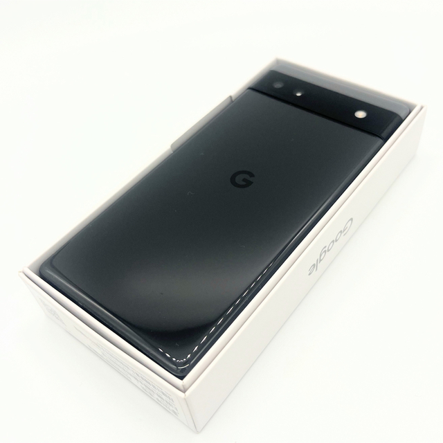 Google Pixel(グーグルピクセル)のPixel 6a SIMフリー 128GB ブラック クリアケース付き スマホ/家電/カメラのスマートフォン/携帯電話(スマートフォン本体)の商品写真