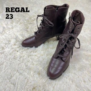 リーガル(REGAL)のREGAL ショートブーツ ボルドー 23cm(ブーツ)