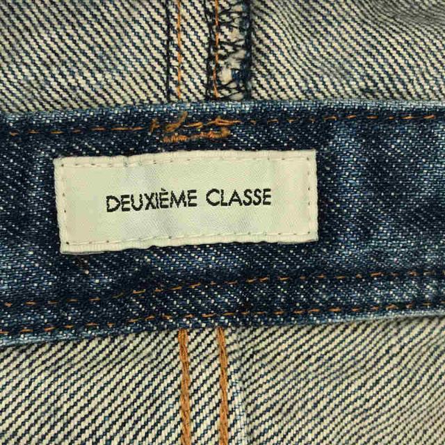 DEUXIEME CLASSE(ドゥーズィエムクラス)のDeuxieme Classe / ドゥーズィエムクラス | ダメージ加工 デニム オーバーオール サロペット | F | インディゴ | レディース レディースのパンツ(サロペット/オーバーオール)の商品写真