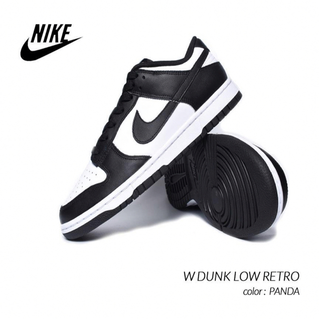 【新品】NIKE Dunk Low  レトロ“White/Black”  ダンク メンズの靴/シューズ(スニーカー)の商品写真