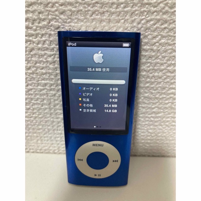 Apple(アップル)のiPod nano 第5世代 スマホ/家電/カメラのオーディオ機器(ポータブルプレーヤー)の商品写真