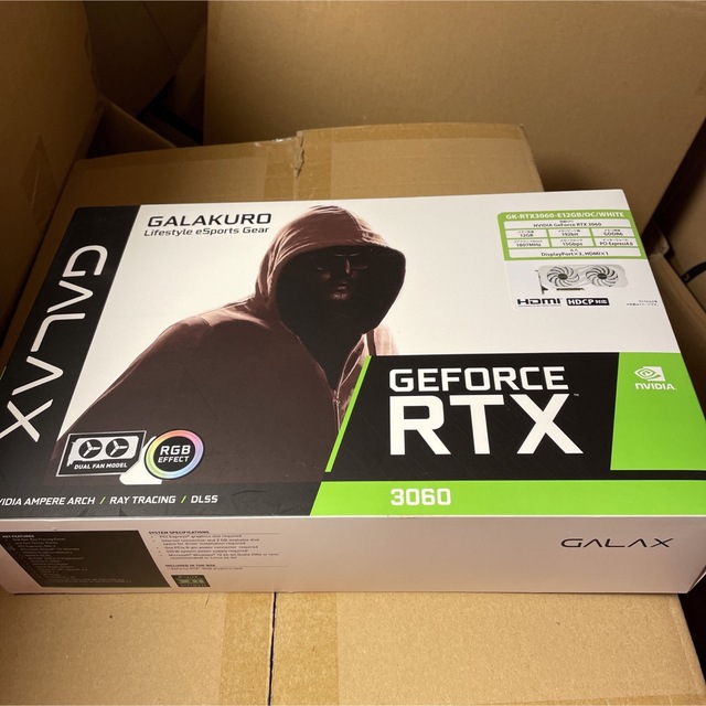 エントリー最大P14倍以上 RTX3060 グラフィックボード(玄人志向