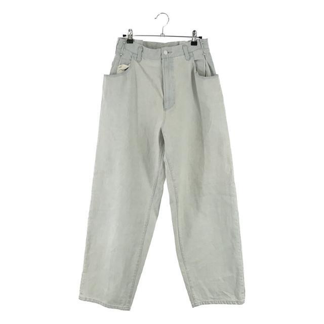 メンズ【美品】  stein / シュタイン | EX WIDE HOOKED DENIM JEANS #STONE [ST.150]  ワイド ウエスト ホック ワイド デニム パンツ | XS | インディゴ | メンズ