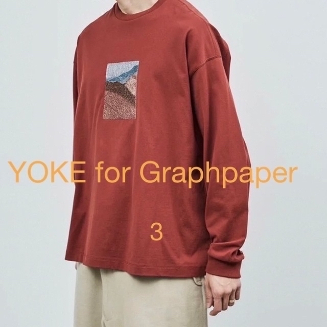 yoke graphpaper グラフペーパー long T 3メンズ