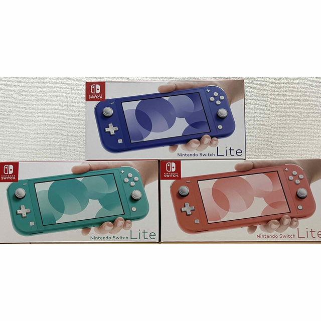 Nintendo Switch  LITE スイッチライト　本体　3個セット