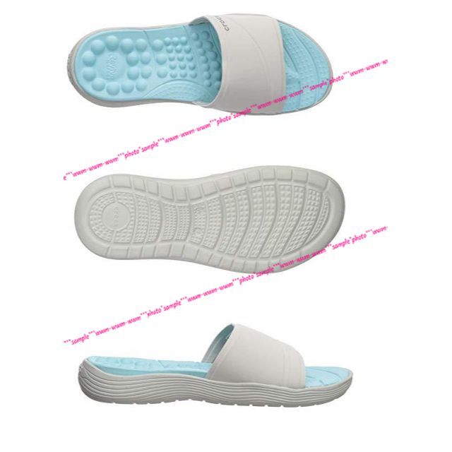 crocs(クロックス)のクロックス サンダル「リバイバ スライド」レディース W6(22cm) 白 レディースの靴/シューズ(サンダル)の商品写真