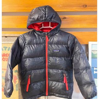 パタゴニア(patagonia)のパタゴニア キッズダウンジャケット Patagonia ネイビー 110cm(ジャケット/上着)