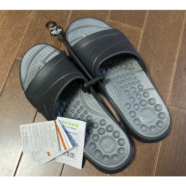 crocs(クロックス)のクロックス サンダル「リバイバ スライド」レディース Ｍ5/Ｗ6(23cm)  レディースの靴/シューズ(サンダル)の商品写真