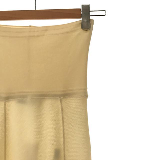 archi(アーキ)の【美品】  ARCHI / アーキ | 2020AW | PRIVET LONG SKIRT ウール リブニット ロングスカート | S | NATURAL | レディース レディースのスカート(ロングスカート)の商品写真