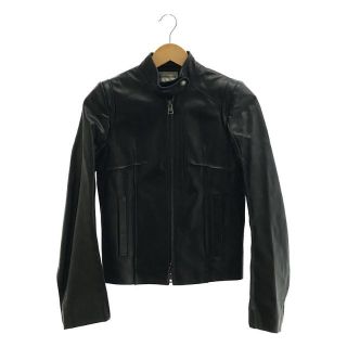 Ann Demeulemeester | シングルレザー ライダースジャケット | 34