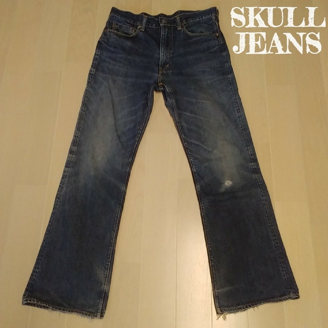 SKULL JEANS(スカルジーンズ)の【SKULL JEANS】デニムパンツ ウエアハウス レア メンズのパンツ(デニム/ジーンズ)の商品写真
