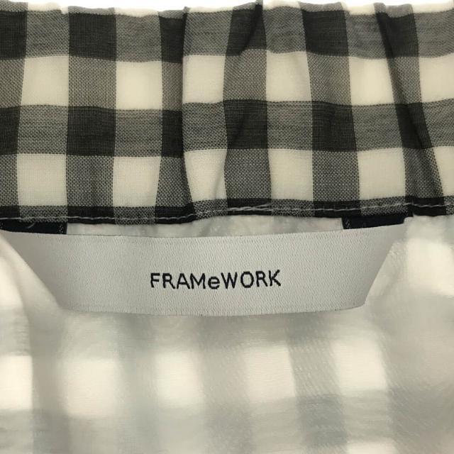 【美品】  Framework / フレームワーク | 2020SS | 高山 都×FRAMeWORK スカート3 スモールギンガムチェック | 36 | ブラック | レディース 5