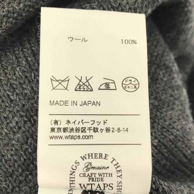 WTAPS / ダブルタップス | AVANT SWEATER WOOL アバント セーター ウール ニット | 1 | グレー | メンズ