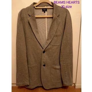 ビームス(BEAMS)の【美品】BEAMS HEARTS カジュアルジャケット コットンジャケット XL(テーラードジャケット)