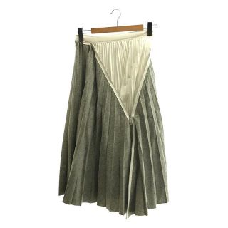 メール便送料無料05 【美品】sacai pleated wrap skirt プリーツ