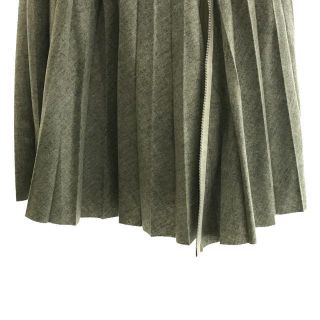 美品【sacai】Melton Skirt  メルトンウールロングスカート