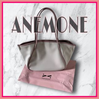 アネモネ(Ane Mone)の【新品】ANEMONE レディース トートバッグ グレー×ピンク(トートバッグ)