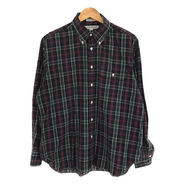 INDIVIDUALIZED SHIRTS / インディビジュアライズドシャツ | USA製 チェック BB ボタンダウン シャツ green | 16-33 | グリーン | メンズ
